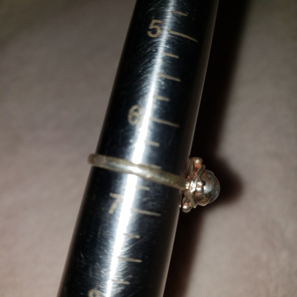 SS moonstone ring - Picture 3 of 5